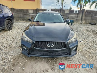 Piąte zdjęcie samochodu w środku: 2016 INFINITI Q50 RED SPORT 400 VIN:JN1FV7AR8GM451748 - miniatura