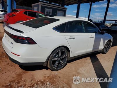 Trzecie zdjęcie samochodu z tyłu: 2023 HONDA ACCORD HYBRID SPORT VIN:1HGCY2F59PA033881 - miniatura