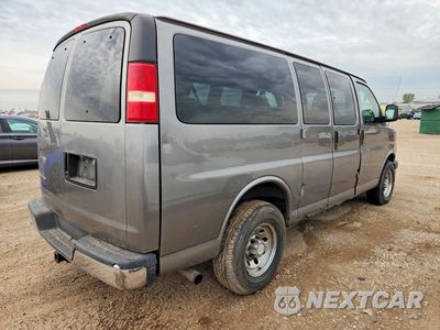 Trzecie zdjęcie samochodu z tyłu: 2007 CHEVROLET EXPRESS 3500 VIN:1GAHG35U971111543 - miniatura