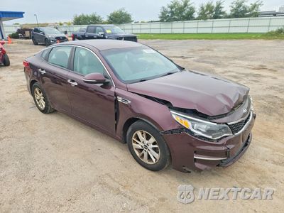 Czwarte zdjęcie samochodu z boku: 2017 KIA OPTIMA LX VIN:5XXGT4L30HG154799 - miniatura