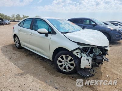 Czwarte zdjęcie samochodu z boku: 2021 TOYOTA COROLLA LE VIN:5YFEPMAE9MP172008 - miniatura