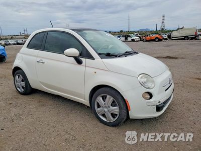 Czwarte zdjęcie samochodu z boku: 2012 FIAT 500 POP VIN:3C3CFFAR3CT343649 - miniatura