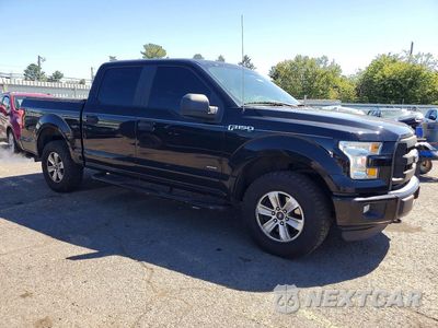 Czwarte zdjęcie samochodu z boku: 2016 FORD F150 SUPERCREW VIN:1FTEW1EP5GKE37975 - miniatura