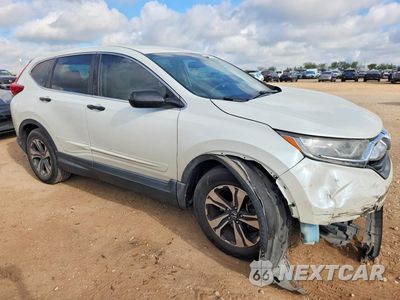 Czwarte zdjęcie samochodu z boku: 2018 HONDA CR-V LX VIN:2HKRW5H31JH414961 - miniatura
