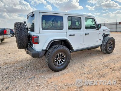 Trzecie zdjęcie samochodu z tyłu: 2026 JEEP WRANGLER RUBICON VIN:1C4RJXFG1TW257784 - miniatura