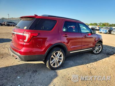 Trzecie zdjęcie samochodu z tyłu: 2016 FORD EXPLORER XLT VIN:1FM5K8D86GGC39242 - miniatura