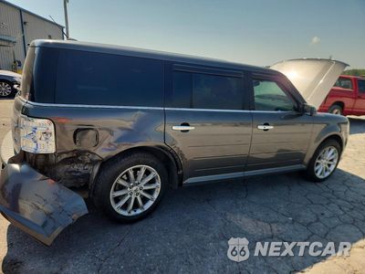 Trzecie zdjęcie samochodu z tyłu: 2018 FORD FLEX LIMITED VIN:2FMGK5D83JBA02620 - miniatura