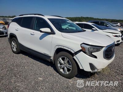 Czwarte zdjęcie samochodu z boku: 2021 GMC TERRAIN SLE VIN:3GKALTEVXML393861 - miniatura
