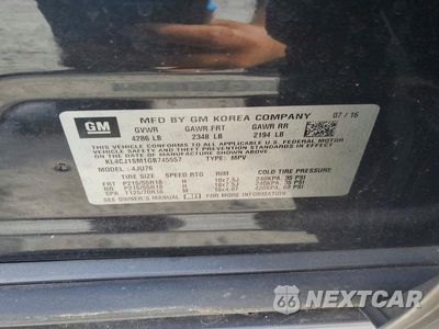Zdjęcie 13 z 13 samochodu: 2016 BUICK ENCORE SPORT TOURING VIN:KL4CJ1SM1GB745557 - miniatura