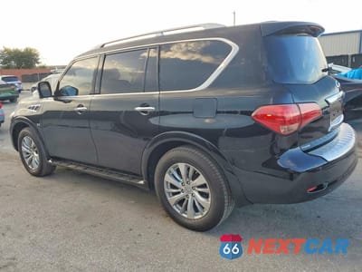 Drugie zdjęcie samochodu z przodu: 2017 INFINITI QX80 BASE VIN:JN8AZ2NEXH9154818 - miniatura