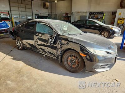 Czwarte zdjęcie samochodu z boku: 2016 HONDA CIVIC LX VIN:19XFC2F58GE069133 - miniatura