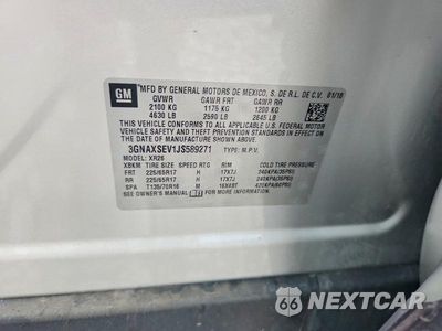 Zdjęcie 13 z 13 samochodu: 2018 CHEVROLET EQUINOX LT VIN:3GNAXSEV1JS589271 - miniatura