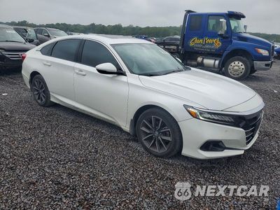 Czwarte zdjęcie samochodu z boku: 2022 HONDA ACCORD EXL VIN:1HGCV1F56NA011661 - miniatura