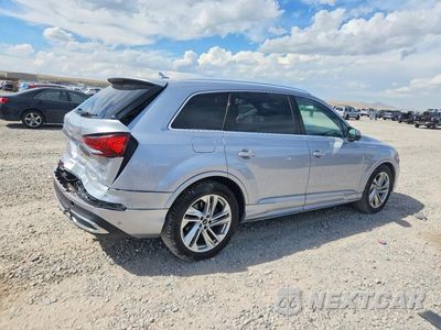 Trzecie zdjęcie samochodu z tyłu: 2021 AUDI Q7 PRESTIGE VIN:WA1VXAF73MD035488 - miniatura