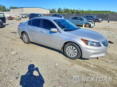 Czwarte zdjęcie samochodu z boku: 2012 HONDA ACCORD LX VIN:1HGCP2F32CA055622 - miniatura