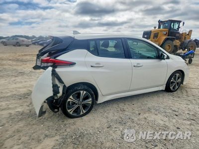 Trzecie zdjęcie samochodu z tyłu: 2020 NISSAN LEAF SV VIN:1N4AZ1CP4LC305146 - miniatura