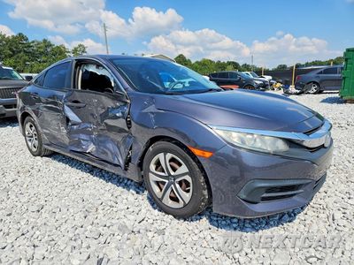 Czwarte zdjęcie samochodu z boku: 2017 HONDA CIVIC LX VIN:19XFC2F59HE033260 - miniatura