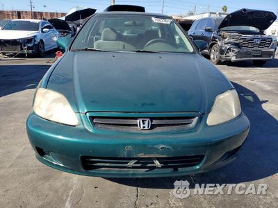 Piąte zdjęcie samochodu w środku: 2000 HONDA CIVIC EX VIN:1HGEJ8140YL016441 - miniatura