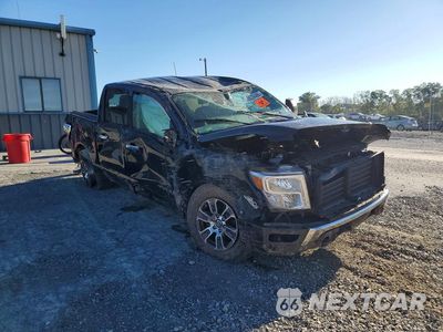 Czwarte zdjęcie samochodu z boku: 2021 NISSAN TITAN SV VIN:1N6AA1EDXMN532347 - miniatura