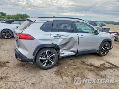 Trzecie zdjęcie samochodu z tyłu: 2024 TOYOTA COROLLA CROSS HYBRID XSE VIN:7MUFBABG0RV048263 - miniatura