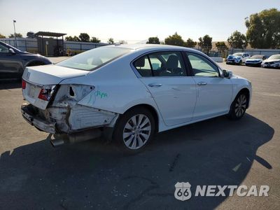 Trzecie zdjęcie samochodu z tyłu: 2014 HONDA ACCORD EXL VIN:1HGCR2F8XEA196236 - miniatura