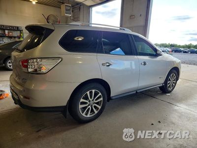Trzecie zdjęcie samochodu z tyłu: 2014 NISSAN PATHFINDER HYBRID SV VIN:5N1CR2MM1EC636732 - miniatura