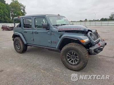 Czwarte zdjęcie samochodu z boku: 2026 JEEP WRANGLER RUBICON VIN:1C4RJXFG5TW306761 - miniatura