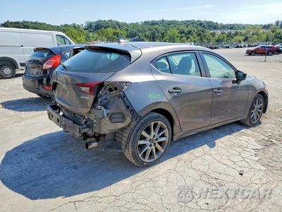 Trzecie zdjęcie samochodu z tyłu: 2018 MAZDA 3 GRAND TOURING VIN:3MZBN1M35JM229824 - miniatura