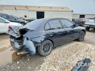 Trzecie zdjęcie samochodu z tyłu: 2003 HONDA CIVIC EX VIN:2HGES257X3H542466 - miniatura
