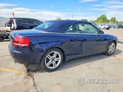 Trzecie zdjęcie samochodu z tyłu: 2007 AUDI A4 2.0T CABRIOLET QUATTRO VIN:WAUDF48H87K035768 - miniatura