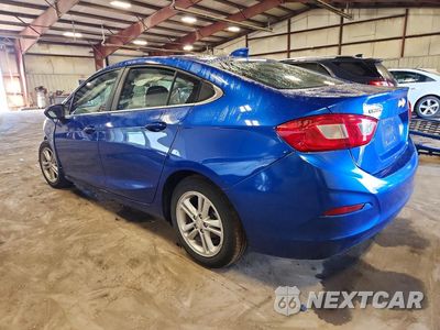 Drugie zdjęcie samochodu z przodu: 2017 CHEVROLET CRUZE LT VIN:1G1BE5SM6H7258459 - miniatura