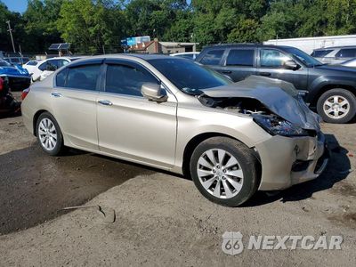 Czwarte zdjęcie samochodu z boku: 2014 HONDA ACCORD EXL VIN:1HGCR2F83EA053337 - miniatura