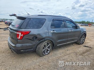 Trzecie zdjęcie samochodu z tyłu: 2018 FORD EXPLORER LIMITED VIN:1FM5K7F8XJGB11200 - miniatura