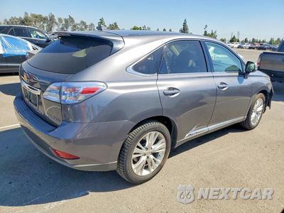Trzecie zdjęcie samochodu z tyłu: 2012 LEXUS RX 450H VIN:JTJZB1BA3C2408401 - miniatura