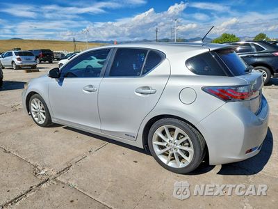 Drugie zdjęcie samochodu z przodu: 2012 LEXUS CT 200 VIN:JTHKD5BH4C2092072 - miniatura