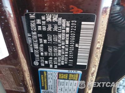Zdjęcie 12 z 12 samochodu: 2016 KIA SORENTO LX VIN:5XYPGDA30GG072203 - miniatura