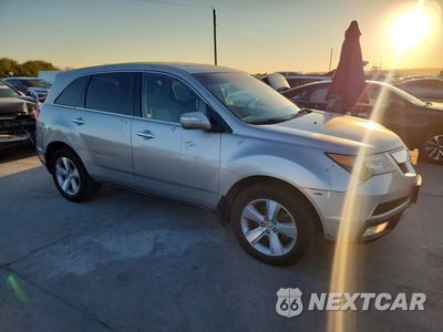 Czwarte zdjęcie samochodu z boku: 2012 ACURA MDX TECHNOLOGY VIN:2HNYD2H38CH501679 - miniatura