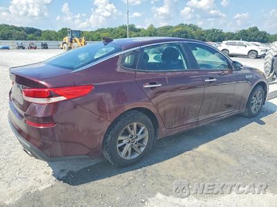 Trzecie zdjęcie samochodu z tyłu: 2019 KIA OPTIMA LX VIN:5XXGT4L39KG363742 - miniatura