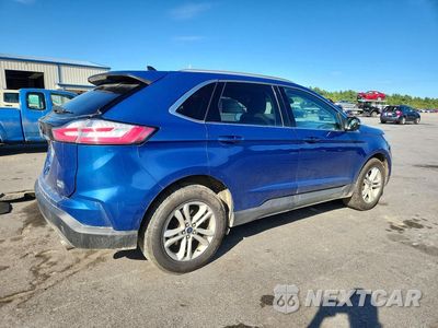 Trzecie zdjęcie samochodu z tyłu: 2020 FORD EDGE SEL VIN:2FMPK4J90LBB32669 - miniatura