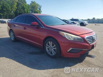 Czwarte zdjęcie samochodu z boku: 2016 HYUNDAI SONATA SE VIN:5NPE24AFXGH369844 - miniatura