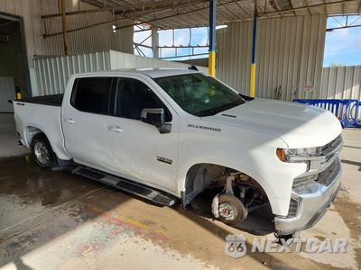 Czwarte zdjęcie samochodu z boku: 2022 CHEVROLET SILVERADO LTD K1500 LT VIN:1GCUYDET5NZ215378 - miniatura