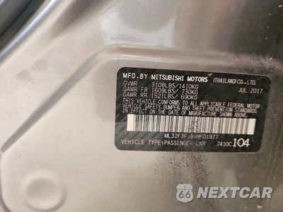 Zdjęcie 12 z 12 samochodu: 2018 MITSUBISHI MIRAGE G4 ES VIN:ML32F3FJ8JHF01977 - miniatura