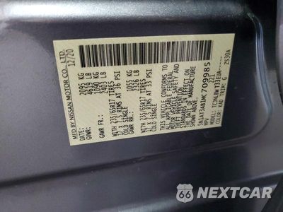 Zdjęcie 12 z 12 samochodu: 2021 NISSAN ROGUE S VIN:5N1AT3AB1MC709985 - miniatura