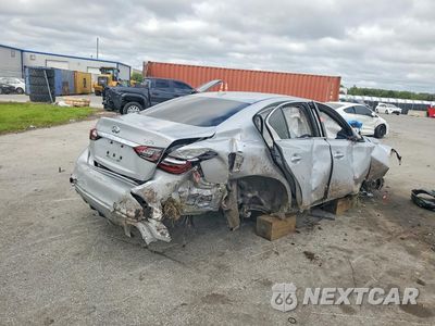 Trzecie zdjęcie samochodu z tyłu: 2018 INFINITI Q50 3.0T LUXE VIN:JN1EV7AP2JM356653 - miniatura