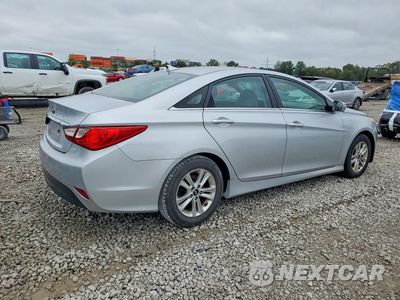 Trzecie zdjęcie samochodu z tyłu: 2014 HYUNDAI SONATA GLS VIN:5NPEB4AC9EH818479 - miniatura