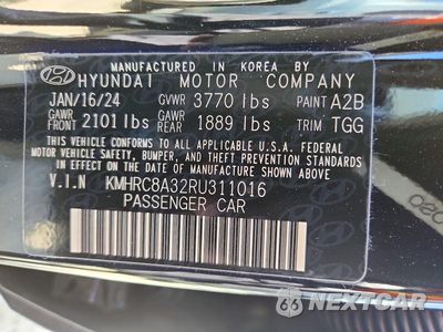 Zdjęcie 13 z 13 samochodu: 2024 HYUNDAI VENUE SEL VIN:KMHRC8A32RU311016 - miniatura