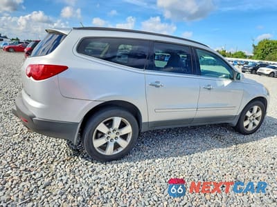 Trzecie zdjęcie samochodu z tyłu: 2012 CHEVROLET TRAVERSE LTZ VIN:1GNKVLEDXCJ117310 - miniatura