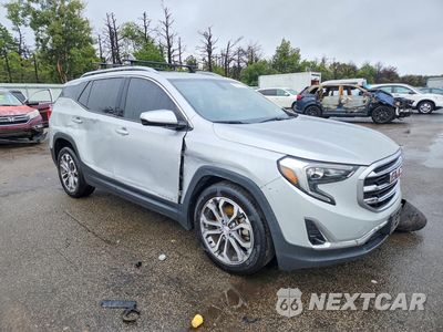 Czwarte zdjęcie samochodu z boku: 2019 GMC TERRAIN SLT VIN:3GKALVEX2KL383853 - miniatura