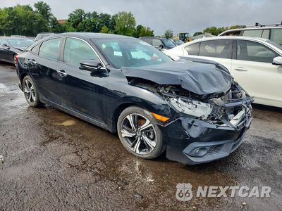 Czwarte zdjęcie samochodu z boku: 2017 HONDA CIVIC TOURING VIN:19XFC1F90HE207052 - miniatura