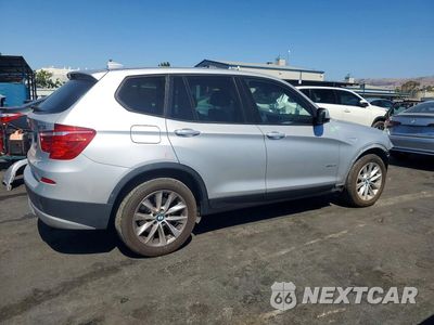 Trzecie zdjęcie samochodu z tyłu: 2013 BMW X3 XDRIVE28I VIN:5UXWX9C5XD0D05501 - miniatura